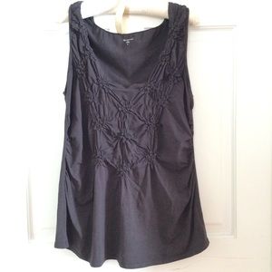 Garnet Hill cotton tunic tank top